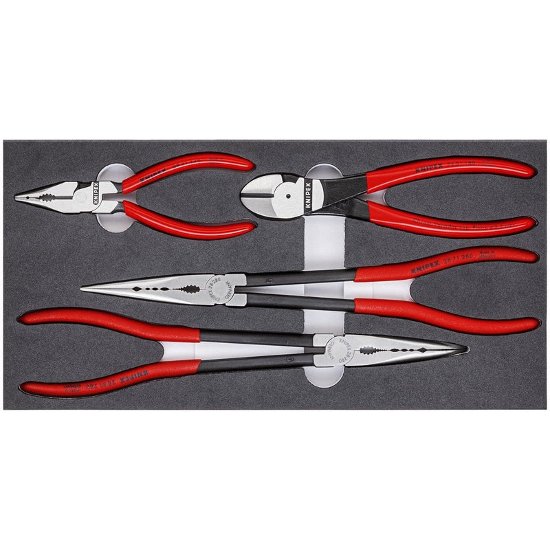 Knipex 002001V16 4Pc Automotive Pliers Set - Pelican Power Tool