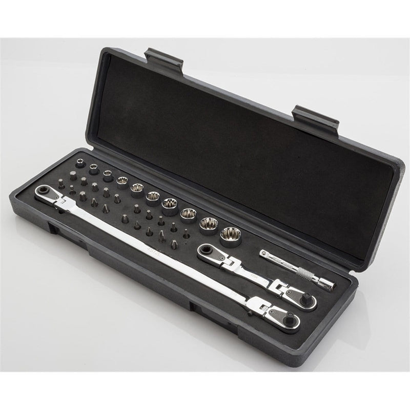 E-Z Red 412SS 33-Piece 1/4" Drive Bit, Socket Combo Set - Pelican Power Tool