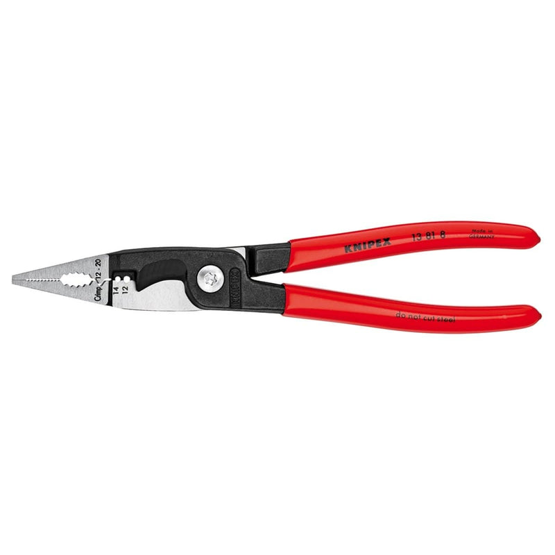 Knipex 13818 Knipex 8" Electrical Installation Pliers - Pelican Power Tool