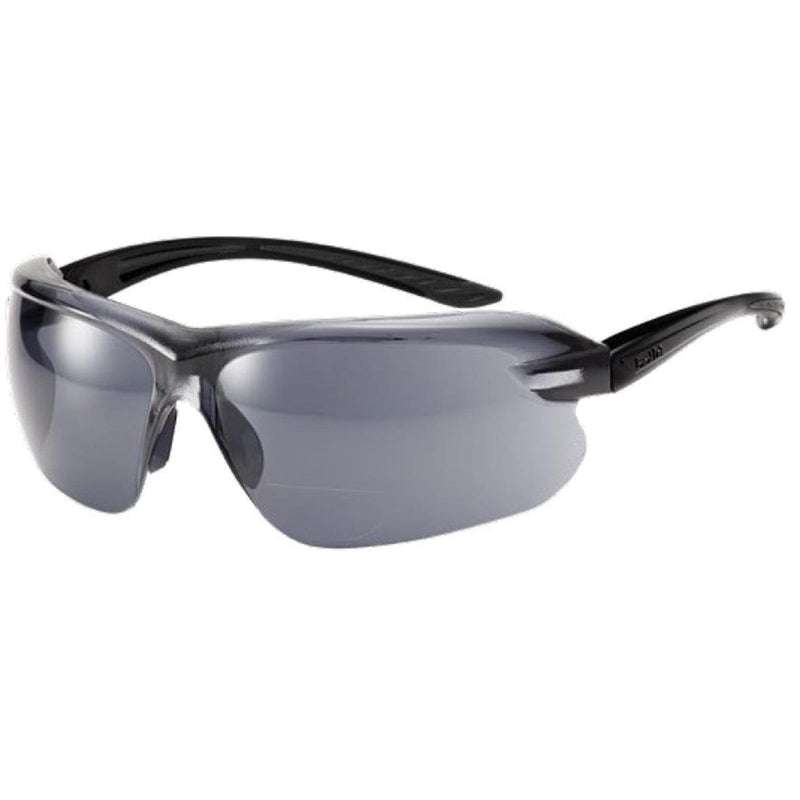 Bolle Safety PSSIRI-434 Safety Glasses Iri-S Smoke Lens 2.0 Diopter - Pelican Power Tool