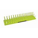 Hansen Global 12083 1/2" Metric 3-Row Socket Tray - Hi-Viz Yellow - Pelican Power Tool