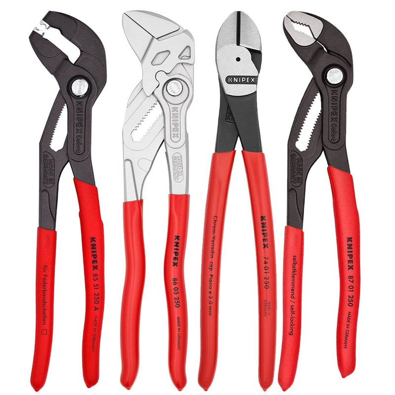 Knipex 9K 00 80 136 US 4 Pc Automotive Set - Pelican Power Tool