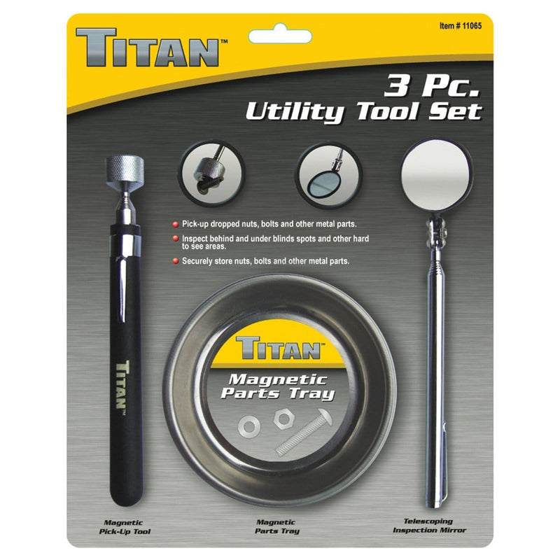 Titan 11065 3Pc Utility Tool Set - Pelican Power Tool