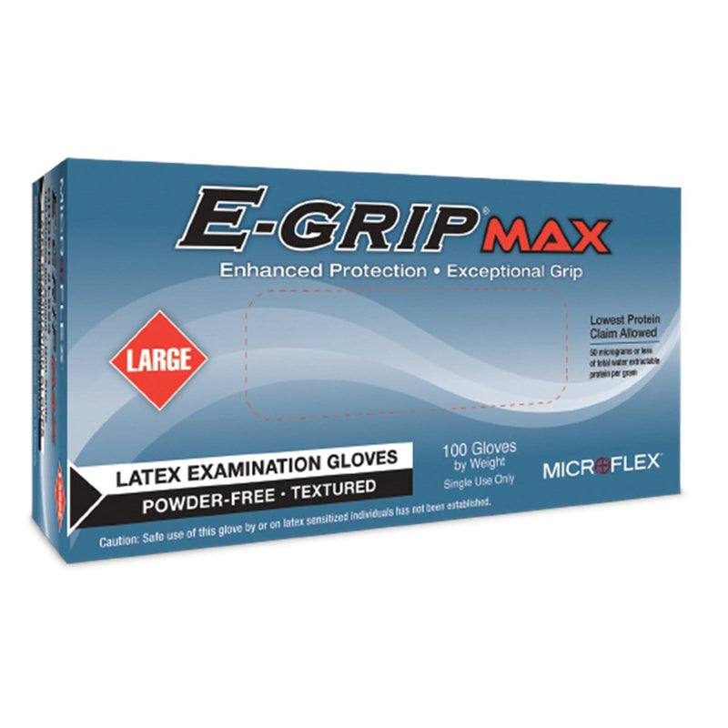 Microflex L922 E-Gripmax Pf Latex Exam Gloves Box/100 Medium - Pelican Power Tool