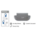 Wegmann Automotive TAL-040 Bx/25 Coated Truck Whl. Weight - Pelican Power Tool