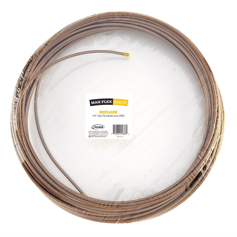 S.U.R. and R Auto Parts BCC4100 1/4" Max Flex Brake Line - Pelican Power Tool