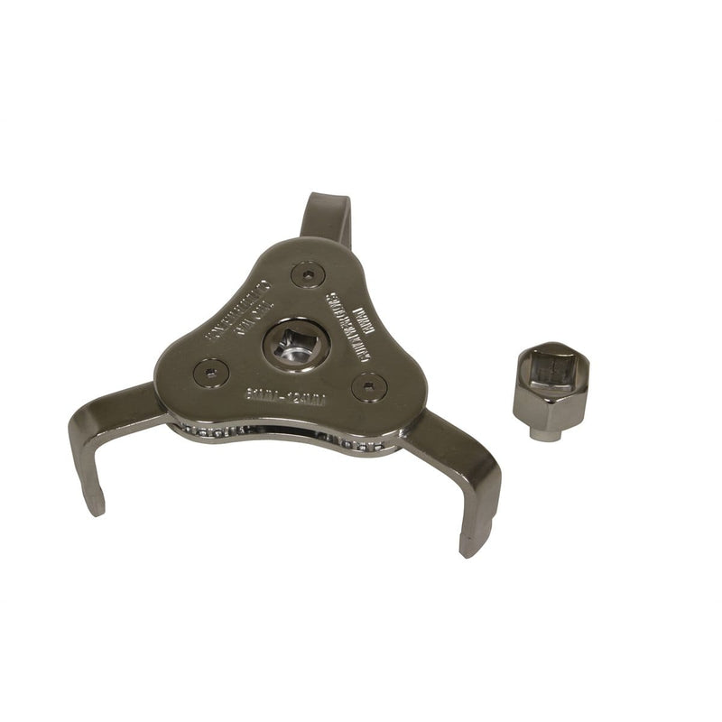 Lisle 63830 61-124Mm 3 Jaw Wrench & Adapter - Pelican Power Tool