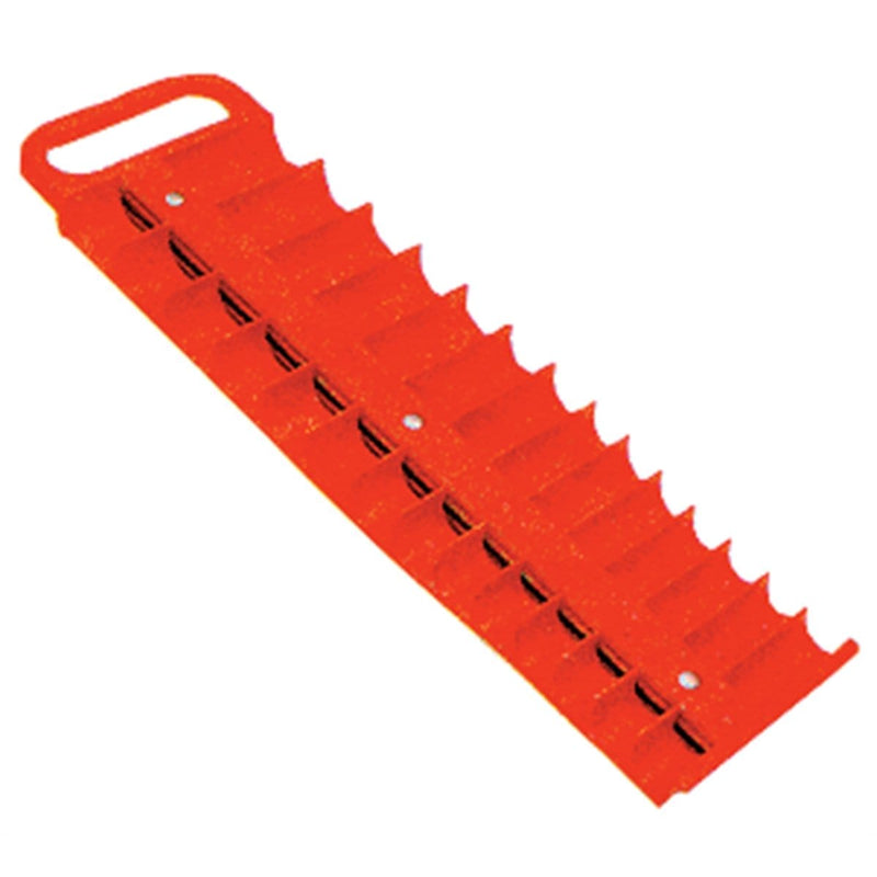 Lisle 40200 Socket Holder Magnetic 3/8In Dr F/28 Sockets Red - Pelican Power Tool