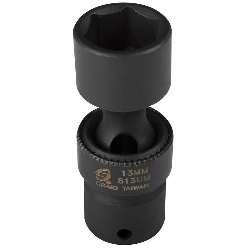 Sunex 813UM Soc 13Mm 1/4D Imp Univ 6Pt - Pelican Power Tool