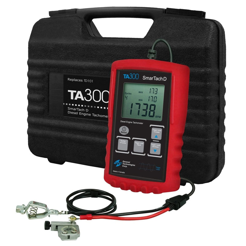 Sheffield Research TA300 Diesel Smartach Tachometer - Pelican Power Tool