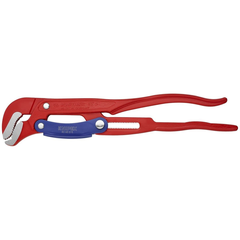 Knipex 83 60 015 17 Pipe Wrench S-Type Fast Adjustment - Pelican Power Tool