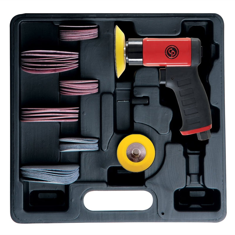 Chicago Pneumatic CP7200-S KIT Sander Kit Mini Random Orbital - Pelican Power Tool