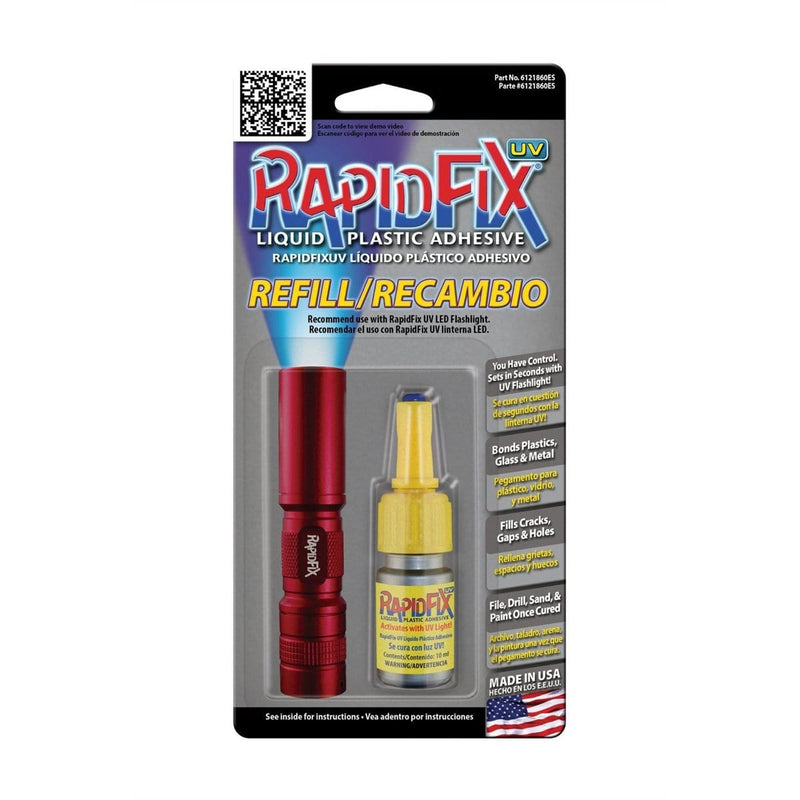 RapidFix 6121830ES Rfx Uv Adhesive - Pelican Power Tool