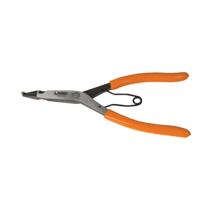 Lang Tools 1409 9In Right Angle Tip Lock Ring Pliers - Pelican Power Tool