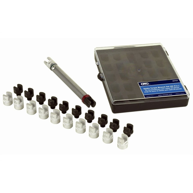 OTC 4747 Spoke Torque Wrench Set, 22 Piece - Pelican Power Tool