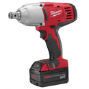 Milwaukee 2664-22 M18 Cordless 3/4" High Torque Imp Wrench Friction Ring (2) Batt Kit - Pelican Power Tool