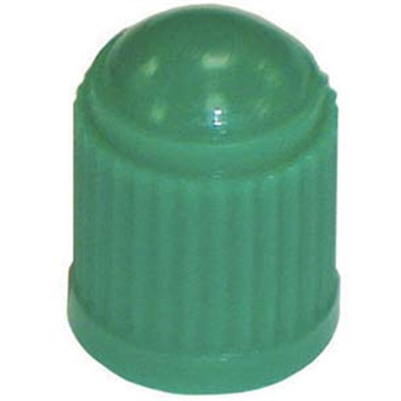 The Main Resource TI117 Green Plastic Tire Cap W/ Seal (100 Per Box) - Pelican Power Tool