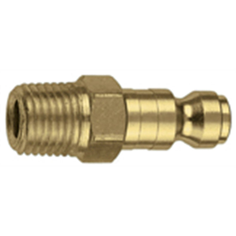 Amflo CP1B 1/4" Quick Brass Npt Male Coupler - Pelican Power Tool