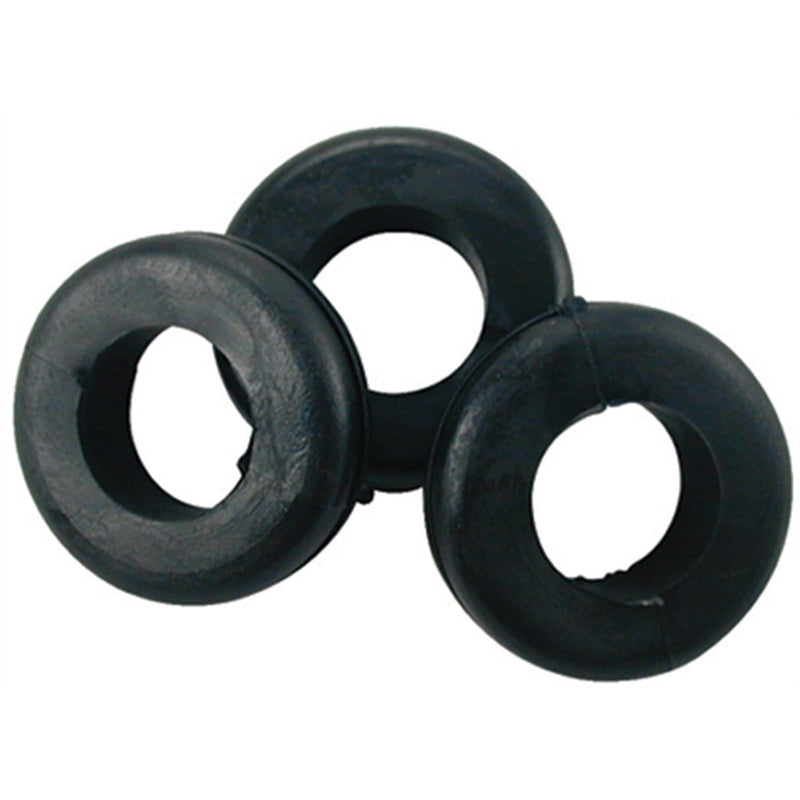 The Best Connection 4405-1H 5/8" Mounting Hole Black Vinyl Grommet 7 Pcs - Pelican Power Tool