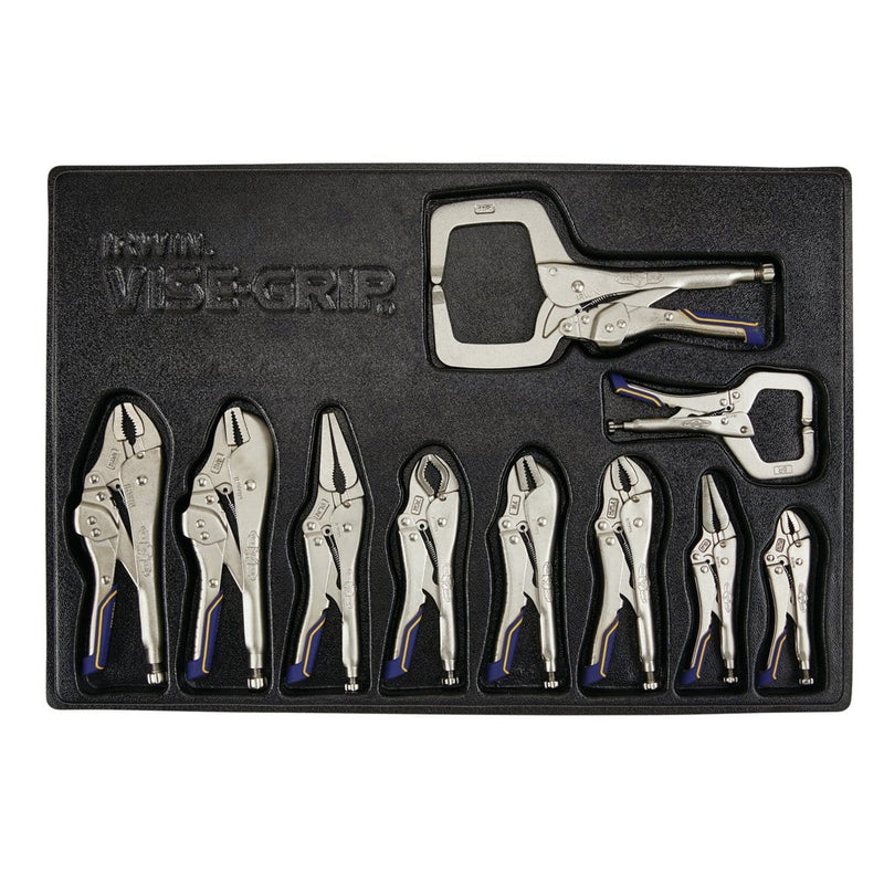 Vise Grip IRHT82596 Locking Pliers 10Pc Fastrel Tray St - Pelican Power Tool