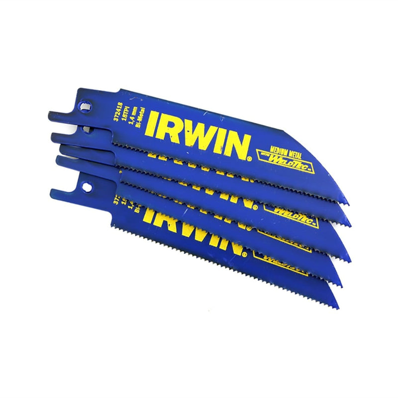 Hanson 372418P5 Reciprocating Saw Blade, 4 In. Long, 18 Tpi, Bi-Me - Pelican Power Tool