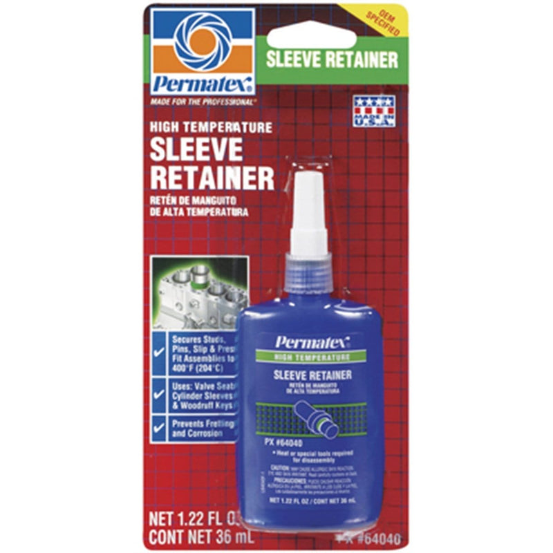Permatex Inc 64040 Hi-Strgth Sleeve Retainer 6Pk - Pelican Power Tool