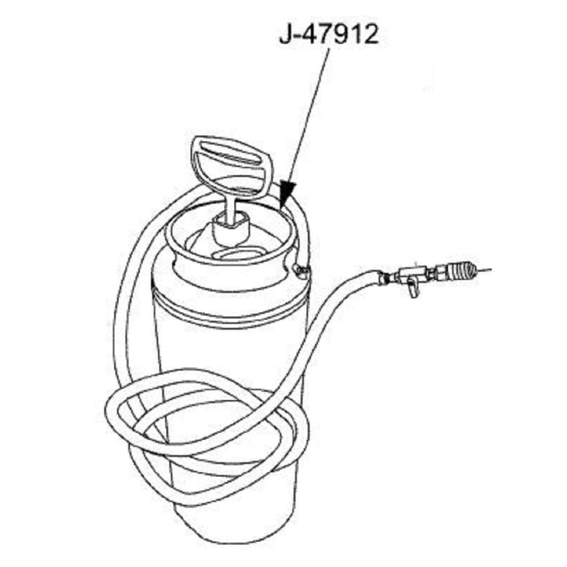 OTC J47912 Fuel System Priming Pump - Pelican Power Tool