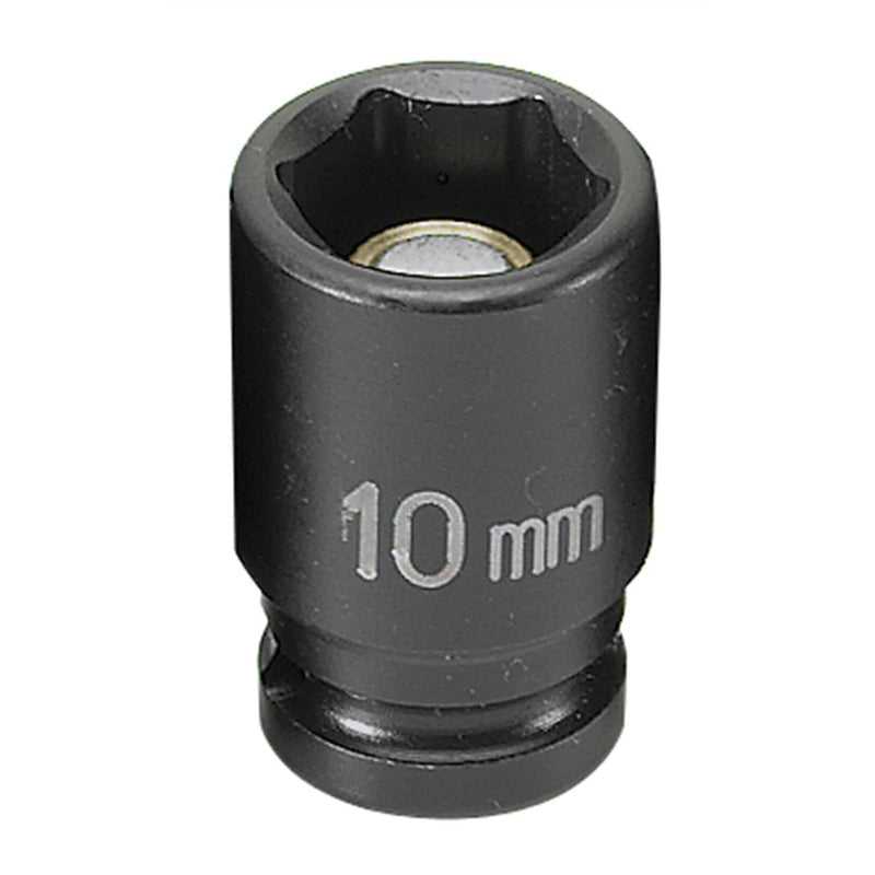 Grey Pneumatic 910MG 1/4 in. Drive x 10mm Magnetic Standard - Pelican Power Tool