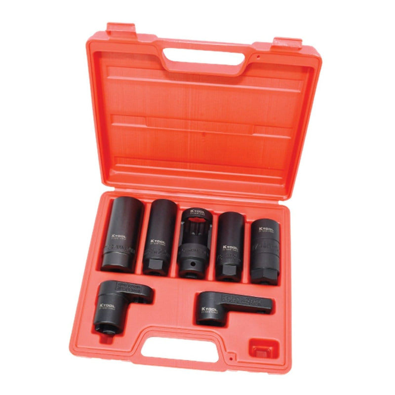 K Tool International E70407K 7Pc Oxygen Sensor Socket Set - Pelican Power Tool