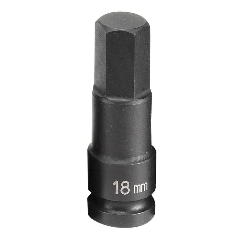 Grey Pneumatic 2918M 1/2" Drive x 18mm Hex Driver - Pelican Power Tool