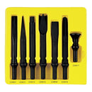 Grey Pneumatic CS807 7-Piece Heavy-Duty Chisel Set with .498 Shank - Pelican Power Tool