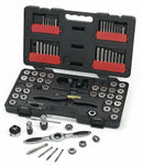 GearWrench 3887 75-Piece Fract. SAE/Metric Ratcheting Tap and Die Set - Pelican Power Tool