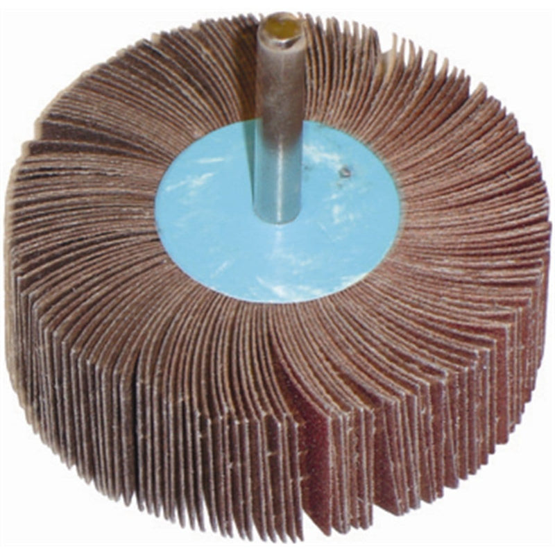 The Main Resource  Flap Wheel 3" X 1" X 1/4" - 180 Grit - Pelican Power Tool