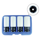 Astro Pneumatic 7404 Flank Bite Damaged Lug Nut Socket Set - Pelican Power Tool