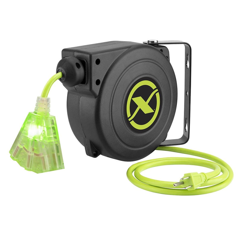 Legacy Manufacturing FZ8160253 Extension Cord Reel, 25 Ft. Retractable - Pelican Power Tool