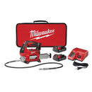 Milwaukee 2646-22CT M18 Cordless 2-Speed Grease Gun (2) Batt Kit - Pelican Power Tool