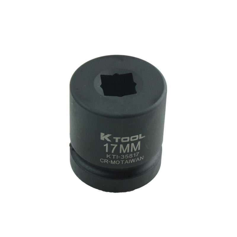 K Tool International KTI35817 Soc 1 Dr Impact 17Mm Square With Inside Lip - Pelican Power Tool