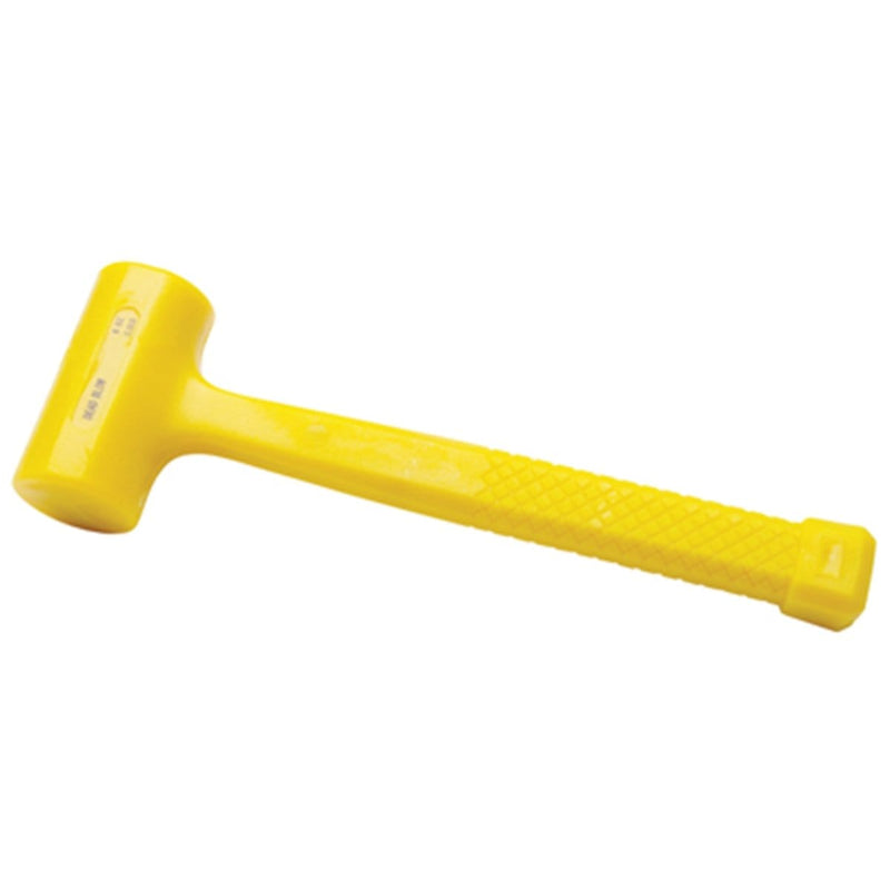 Wilmar Corp. / Performance Tool M7008B 8 Oz High Viz Dead Blow Hammer Rubber Coated - Pelican Power Tool