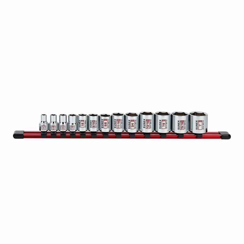 Sunex 39001C 13-Piece 3/8 In. Drive Fractional Sae - Pelican Power Tool