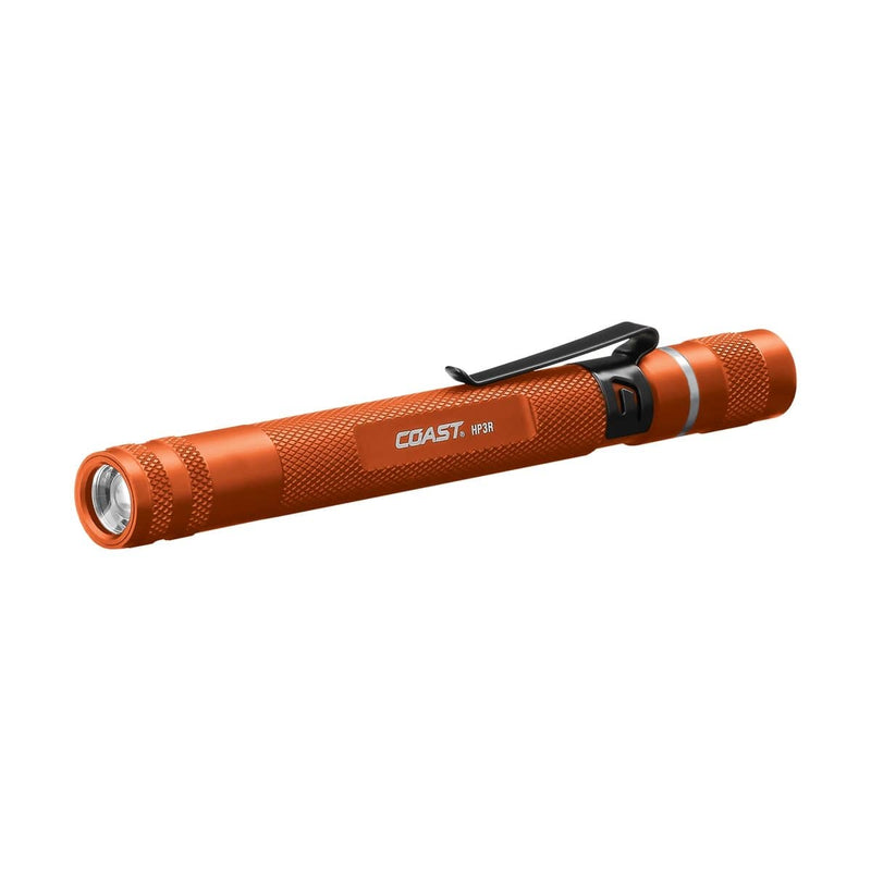 COAST Products 21521 Hp3R Rechargeable Focusing Penlight / Orange Body - Pelican Power Tool