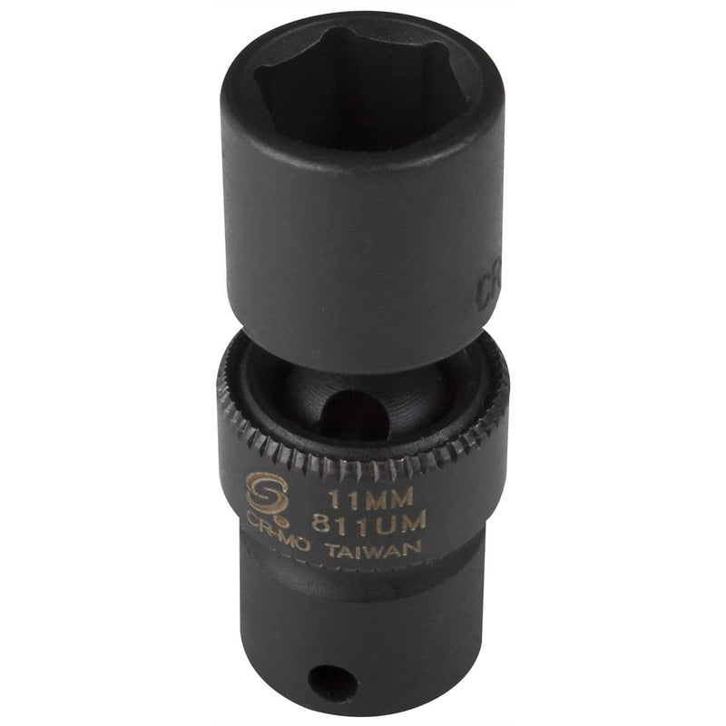 Sunex 811UM Soc 11Mm 1/4D Imp Univ 6Pt - Pelican Power Tool