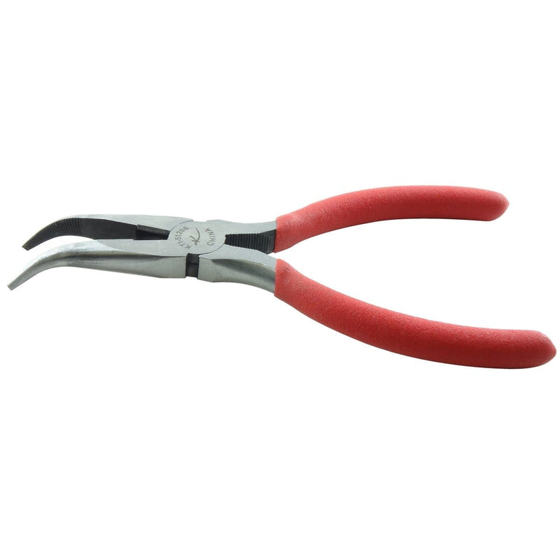 K Tool International KTI-51206 Pliers Needle Nose 6In. Bent Nose - Pelican Power Tool