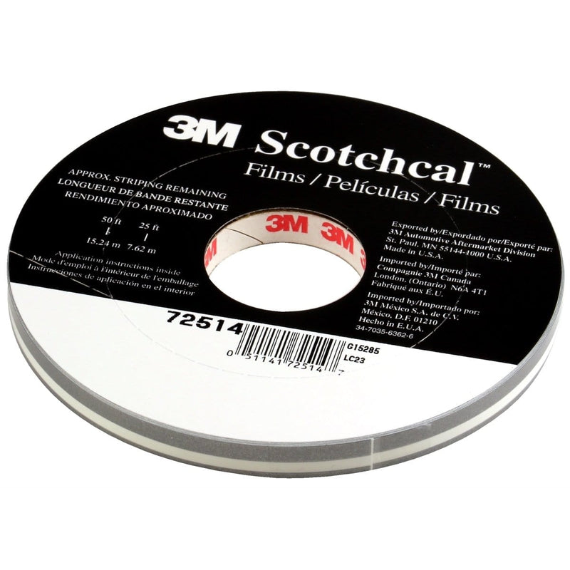 3M 72514 Striping Tape-Lt Slate Metallic 3/8 150 2 Rl/Pk - Pelican Power Tool