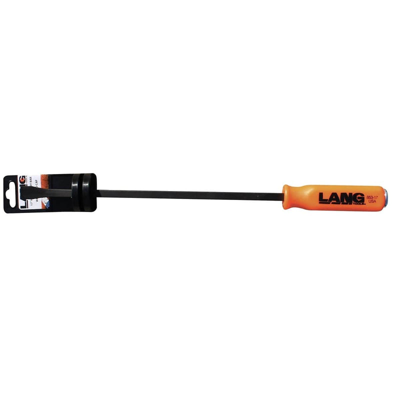 Lang Tools 853-17 17" Curved Pry Bar - Pelican Power Tool