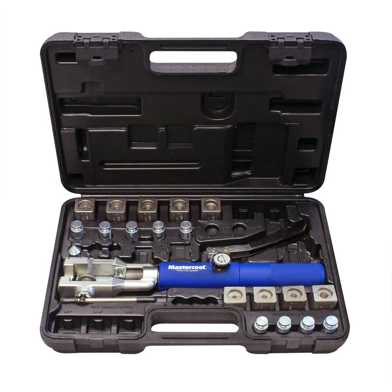 Mastercool 72450 Double Flare & Metric Bubble Flaring Tool Set - Pelican Power Tool