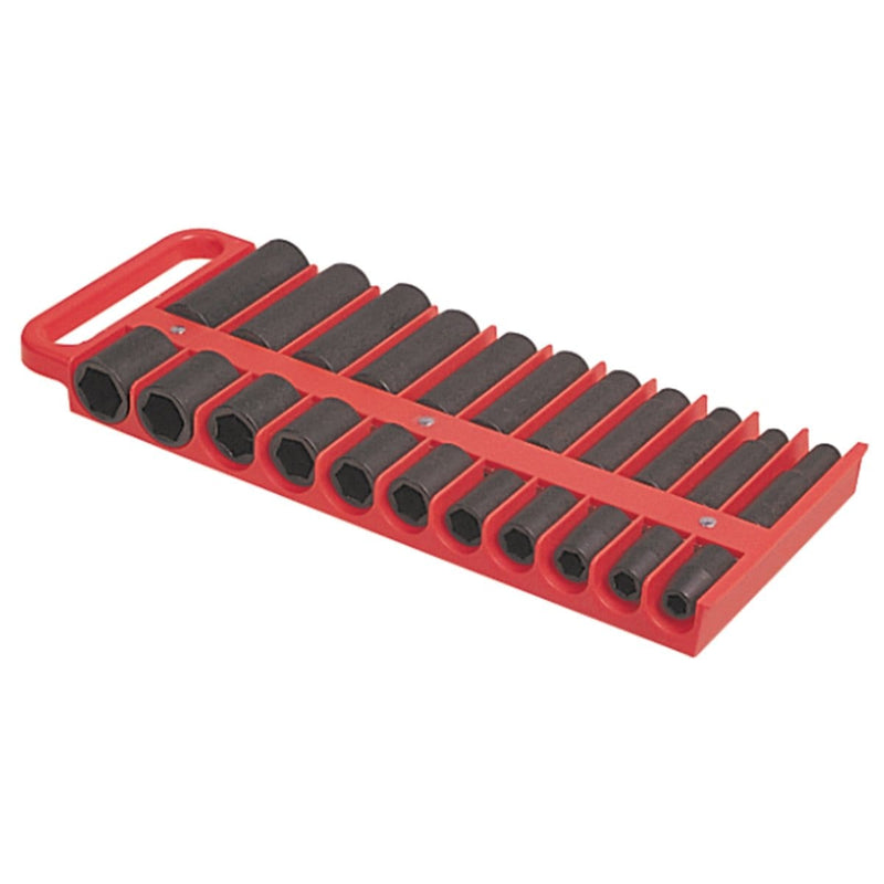 Lisle 40900 Holder Soc 1/2 Red - Pelican Power Tool