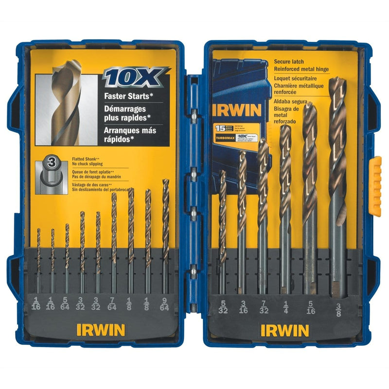 Hanson 318015 Turbomax Turbo Point - 15 Pc. Set - Pelican Power Tool