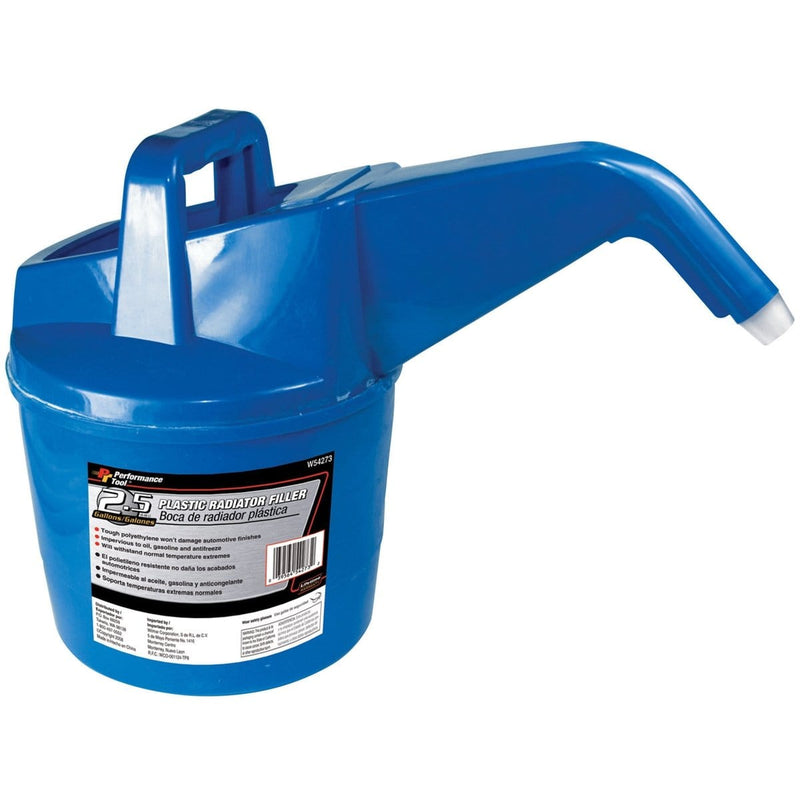 Wilmar Corp. / Performance Tool W54273 2-1/2Gal Plastic Radiator Filler - Pelican Power Tool