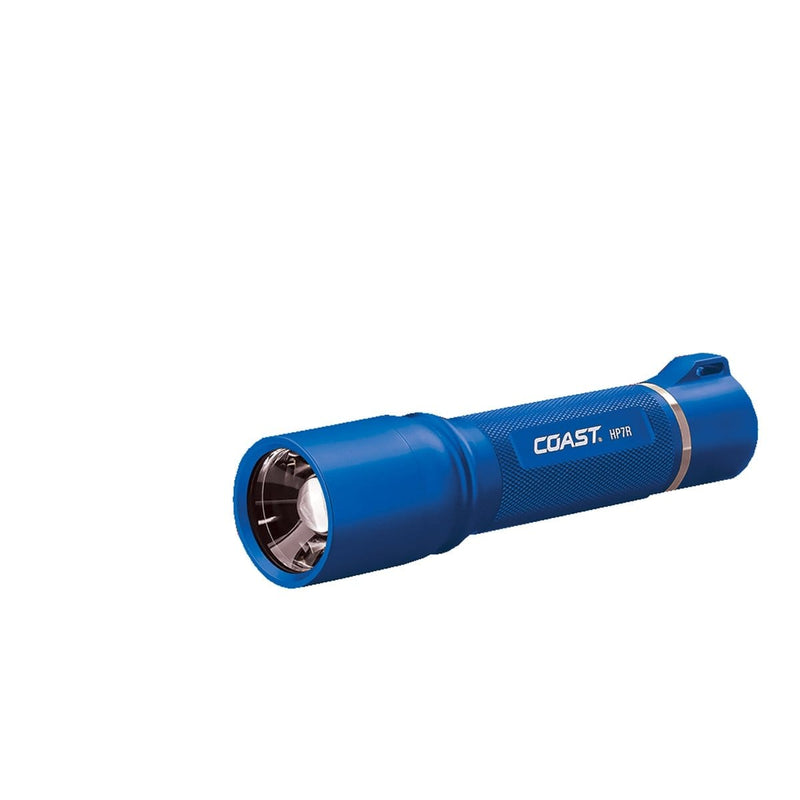 COAST Products 21527 Hp7R Rechargeable Flashlight Blue Body In Gift Box - Pelican Power Tool