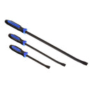 Mayhew 14071BL 3-Pc Dom Curved Pry Bar Set, Blue - Pelican Power Tool
